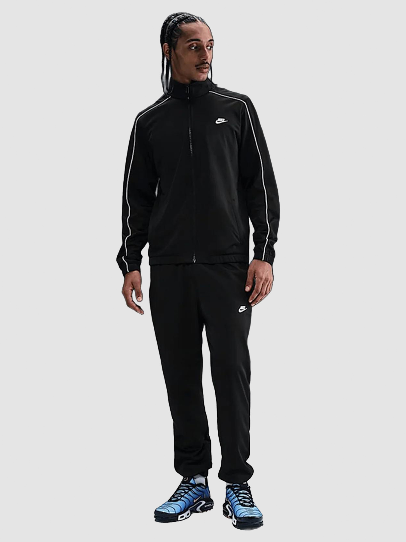 Спортивный костюм NIKE Nk Club Pk Trk Black модель HV1444-010 Фото