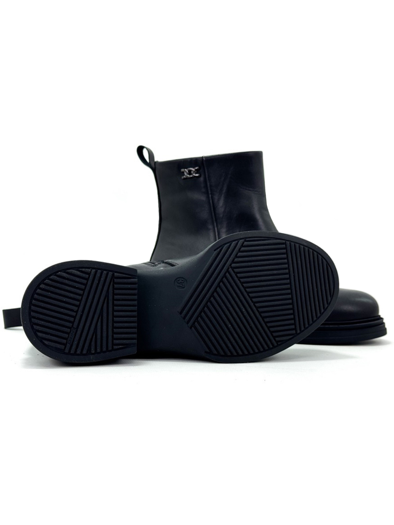 Ботинки VILANSI модель V8629 BLACK LEATHER Фото