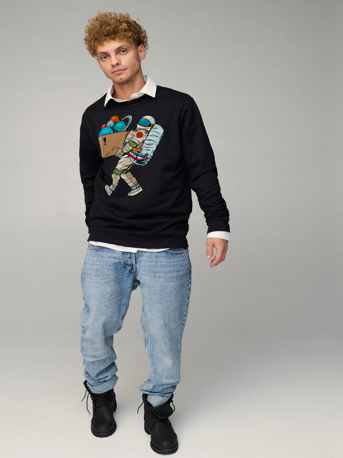 Світшот YAPPI модель BSMB30012 Фото