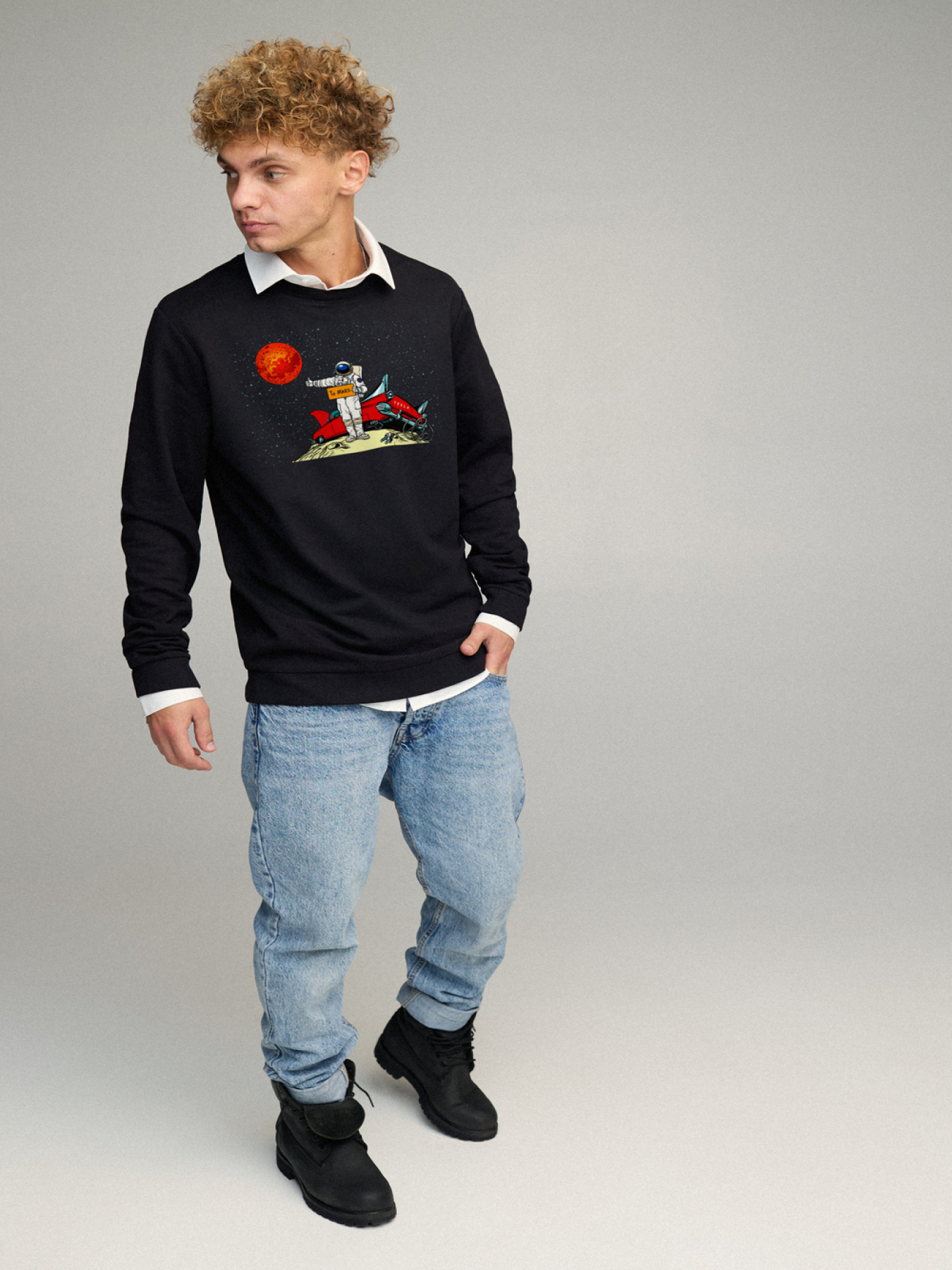 Світшот YAPPI модель BSMB30010 Фото