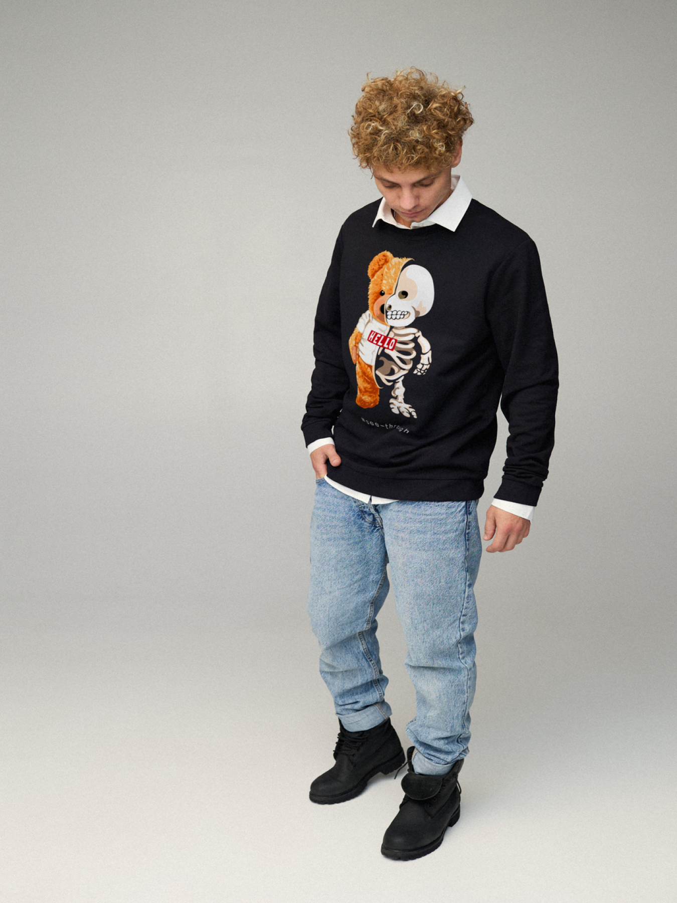 Світшот YAPPI модель BSMB30019 Фото