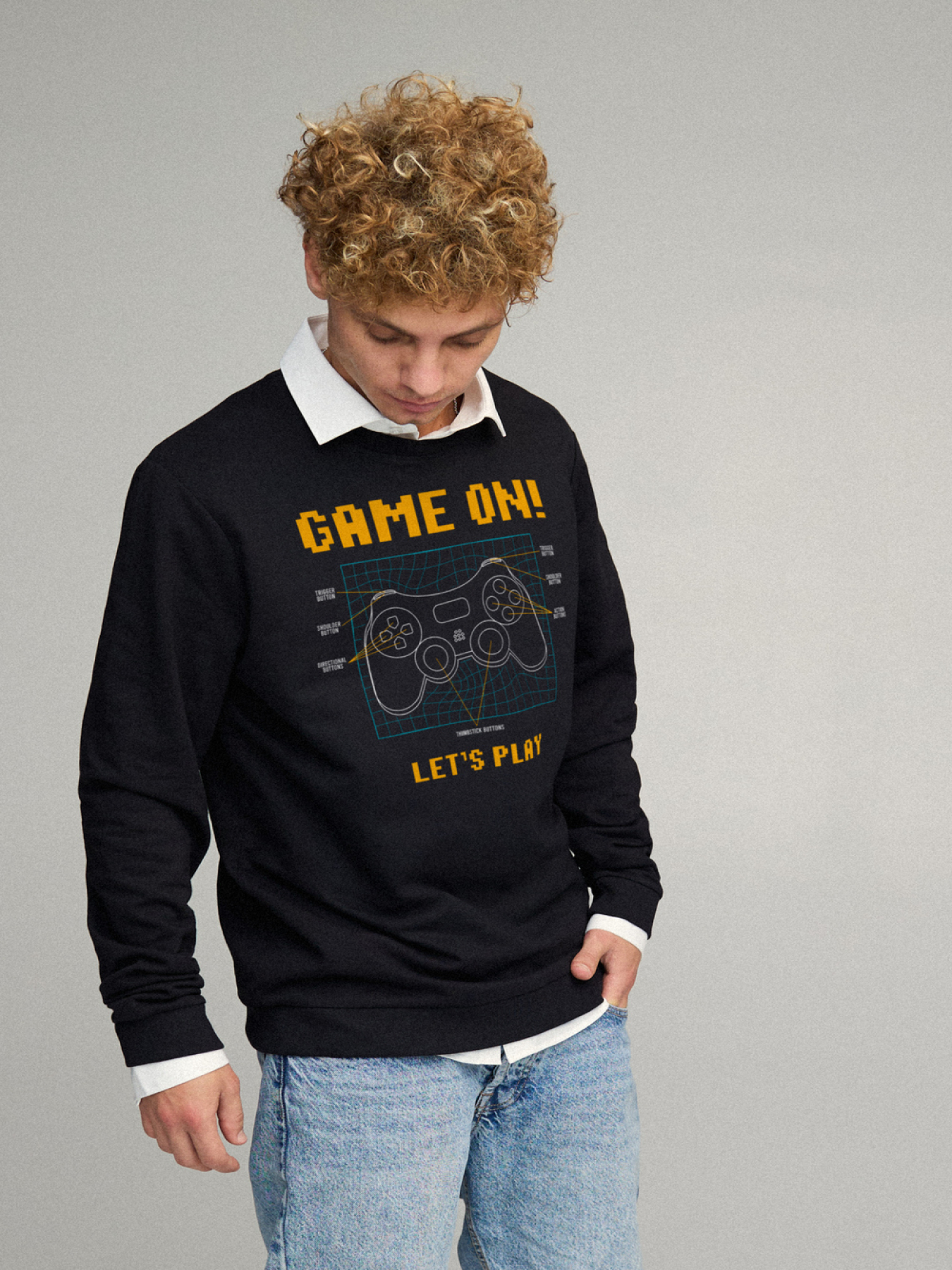 Світшот YAPPI модель BSMB30002 Фото