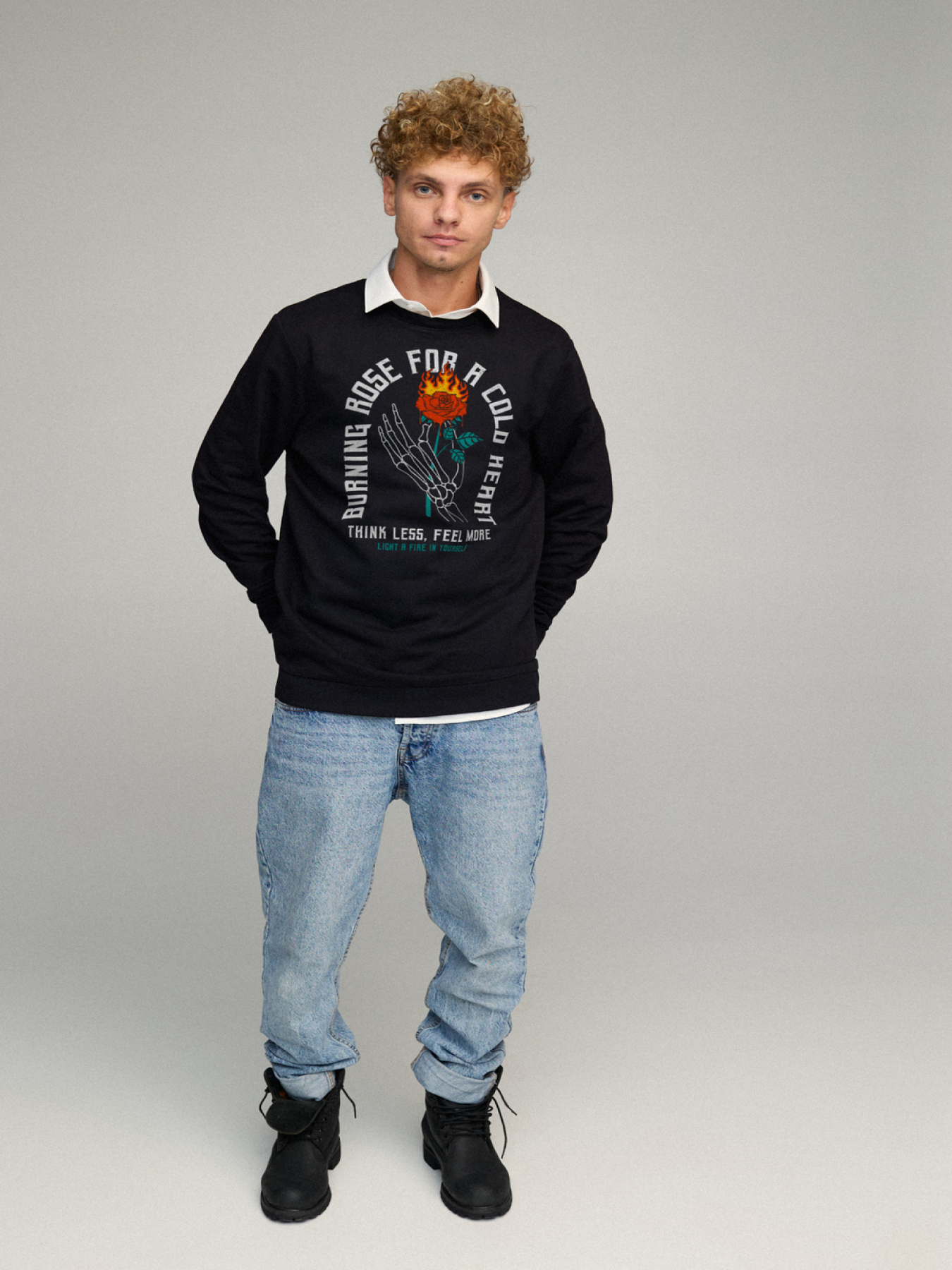 Свитшот YAPPI модель BSMB30046 Фото