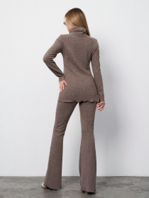 Повседневный костюм ISSA Plus модель SA-680_темно-бежевый Повседневный костюм ISSA Plus модель SA-680_темно-бежевый Фото