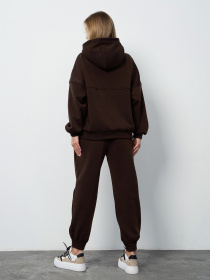 Костюм ISSA Plus модель 13624A_темно-коричневый Фото