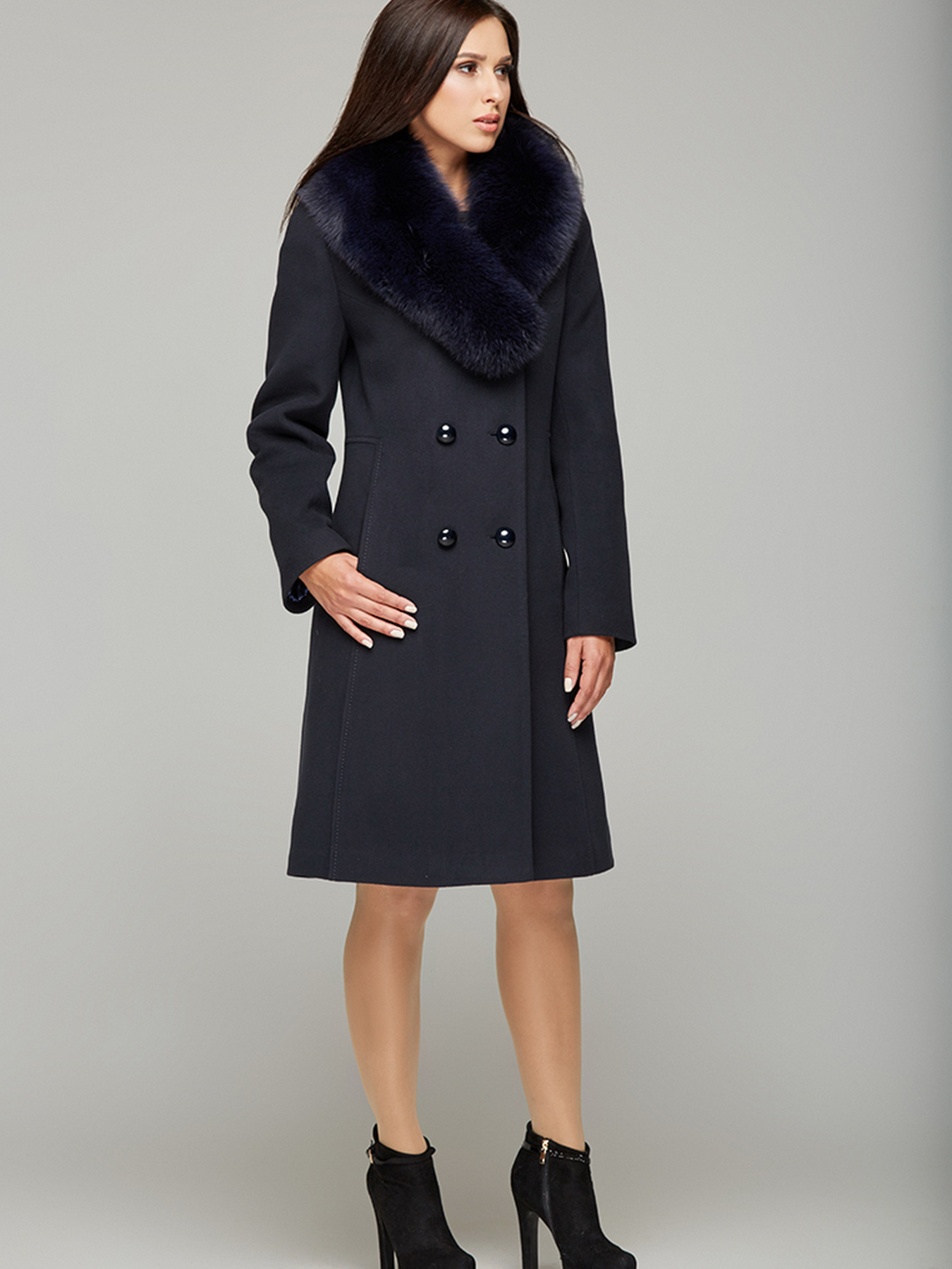 Пальто с утеплителем Danna модель 091BU Фото