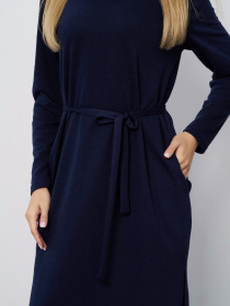 Платье миди ISSA Plus модель 15400_темно-синий Фото