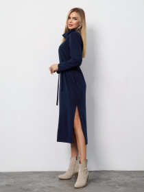 Платье миди ISSA Plus модель 15400_темно-синий Фото