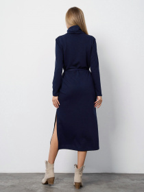 Платье миди ISSA Plus модель 15400_темно-синий Фото