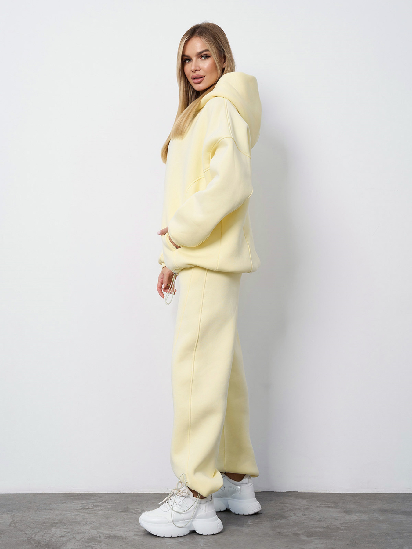 Спортивный костюм ISSA Plus модель 15402_желтый Спортивный костюм ISSA Plus модель 15402_желтый Фото