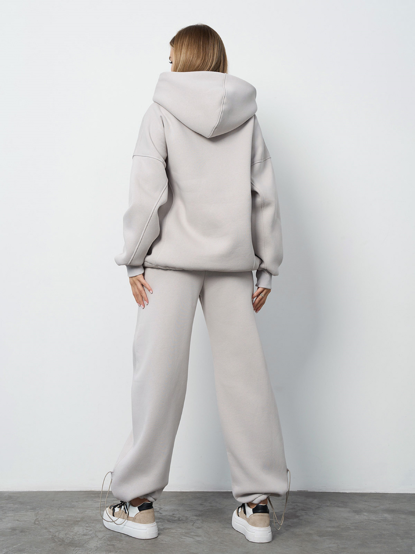 Спортивний костюм ISSA Plus модель 15402_светло-серый Фото