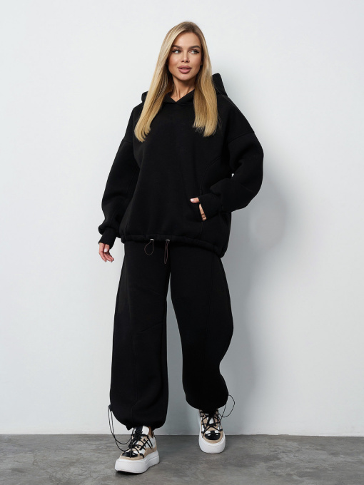 Спортивний костюм ISSA Plus модель 15402_черный Фото