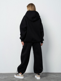 Спортивний костюм ISSA Plus модель 15402_черный Спортивний костюм ISSA Plus модель 15402_черный Фото