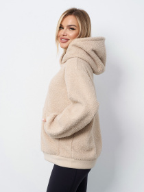 Худи ISSA Plus модель 15403_светло-бежевый Фото