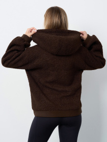 Худі ISSA Plus модель 15403_темно-коричневый Фото