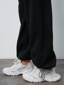 Брюки повседневные ISSA Plus модель 15405_черный Фото