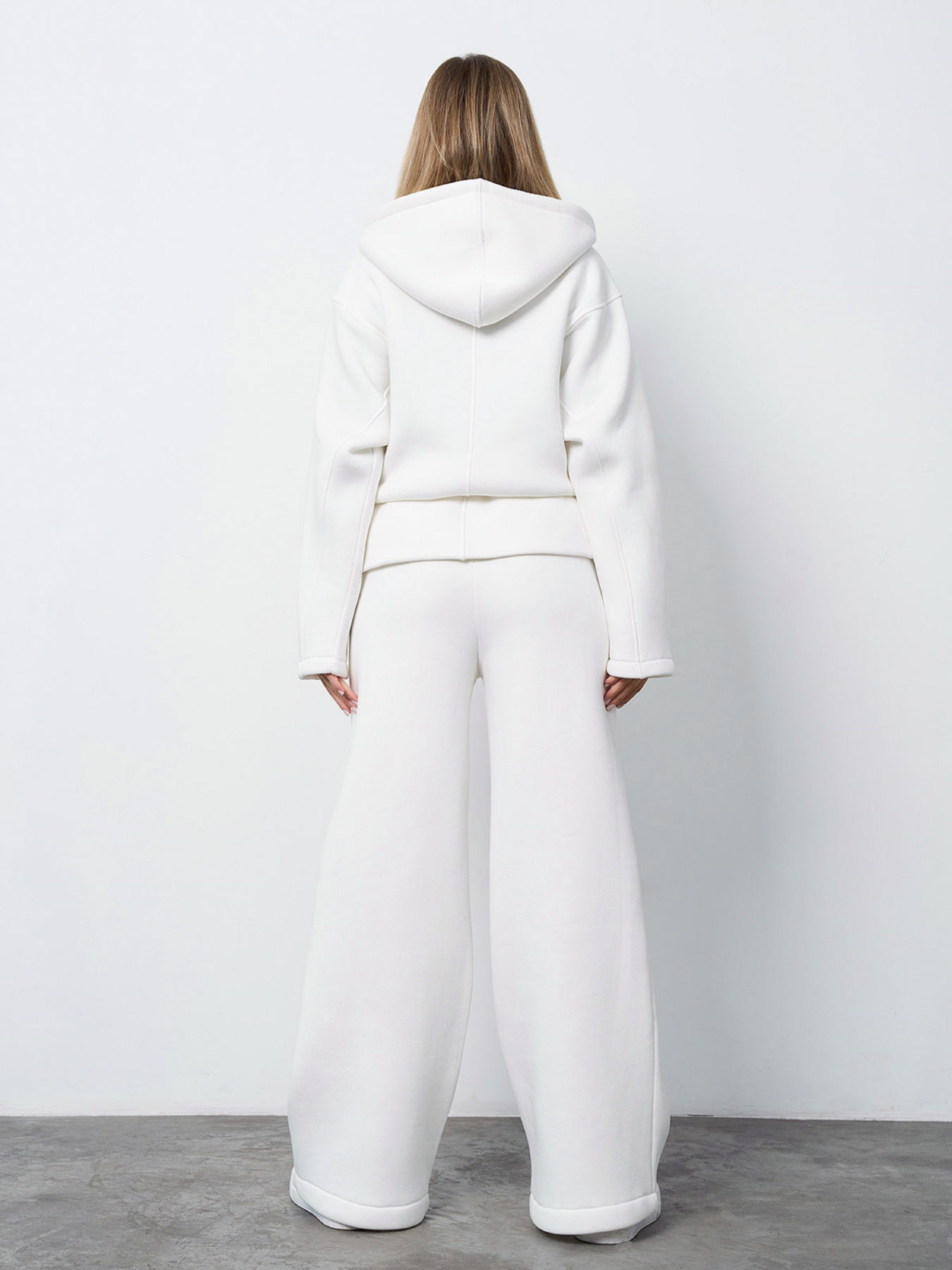 Спортивний костюм ISSA Plus модель 15406_молочный Фото