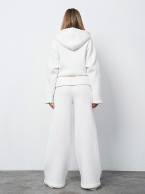 Спортивний костюм ISSA Plus модель 15406_молочный Фото