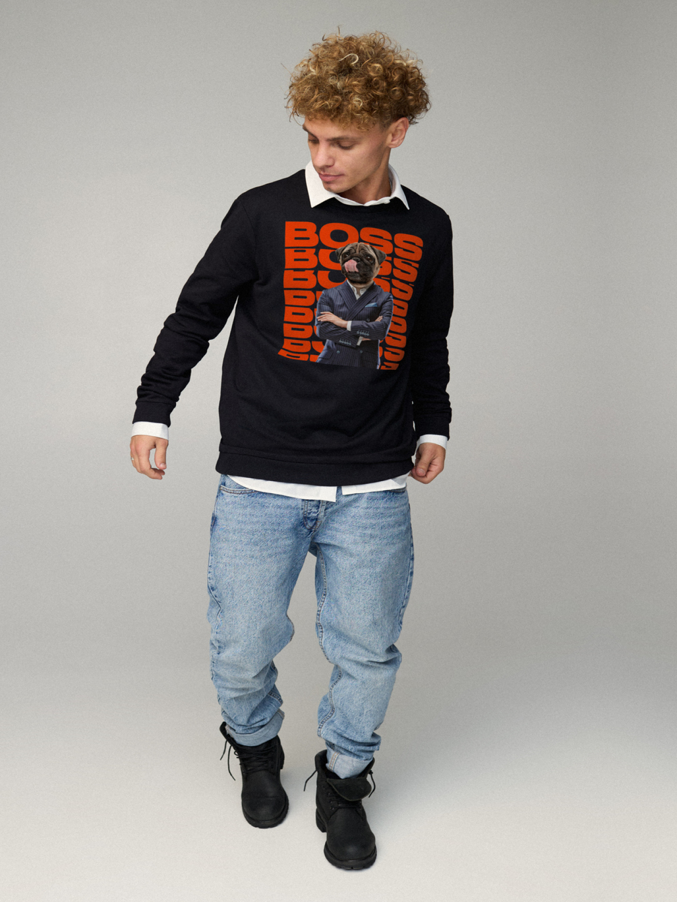 Світшот YAPPI модель BSMB30031 Фото