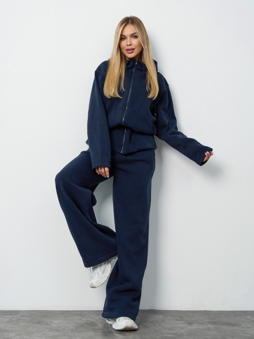 Спортивный костюм ISSA Plus модель 15406A_темно-синий Фото