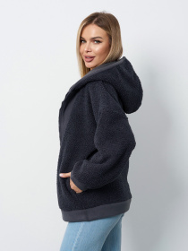 Худи ISSA Plus модель 15407_серый Фото