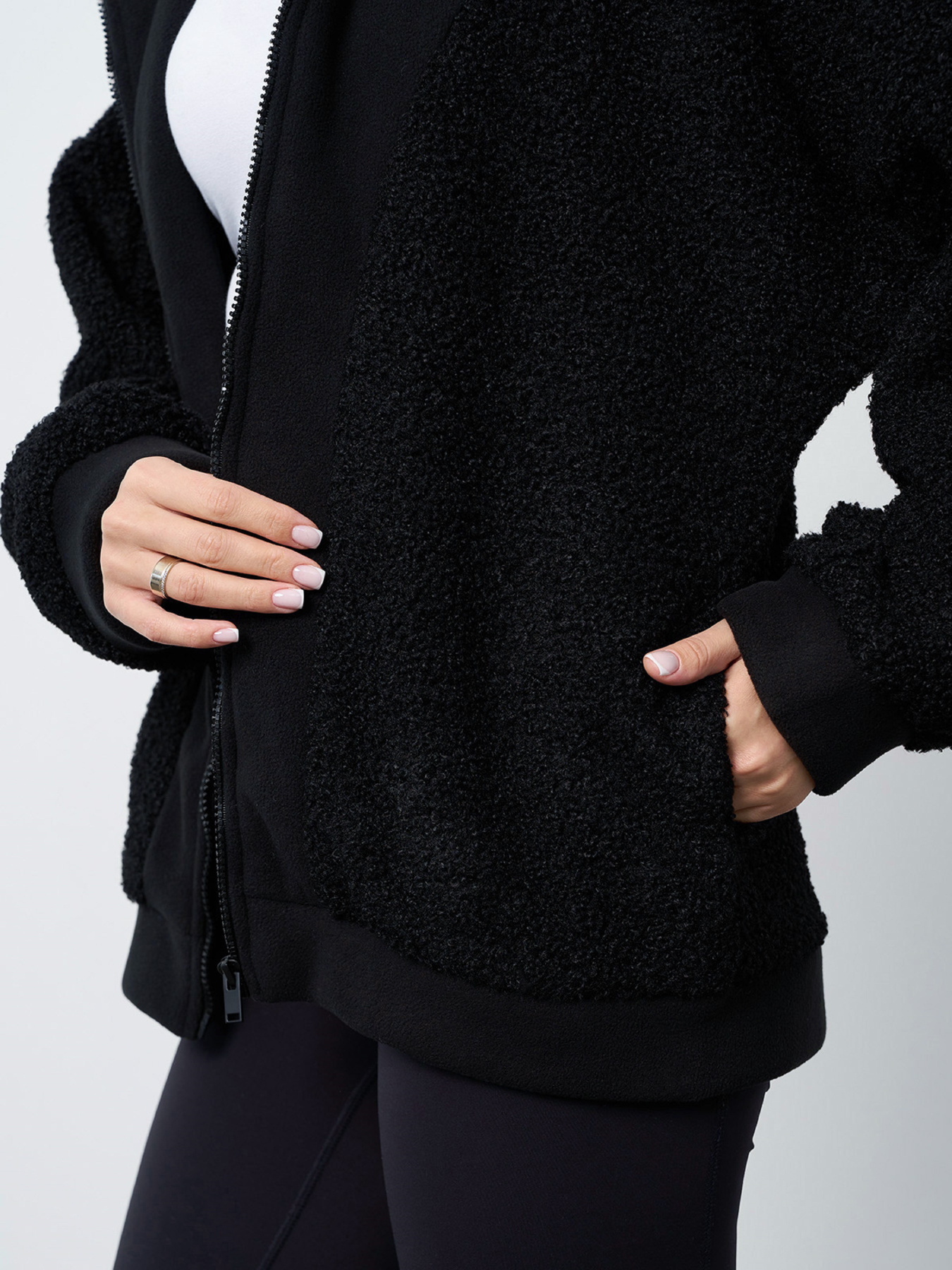 Худи ISSA Plus модель 15407_черный Фото