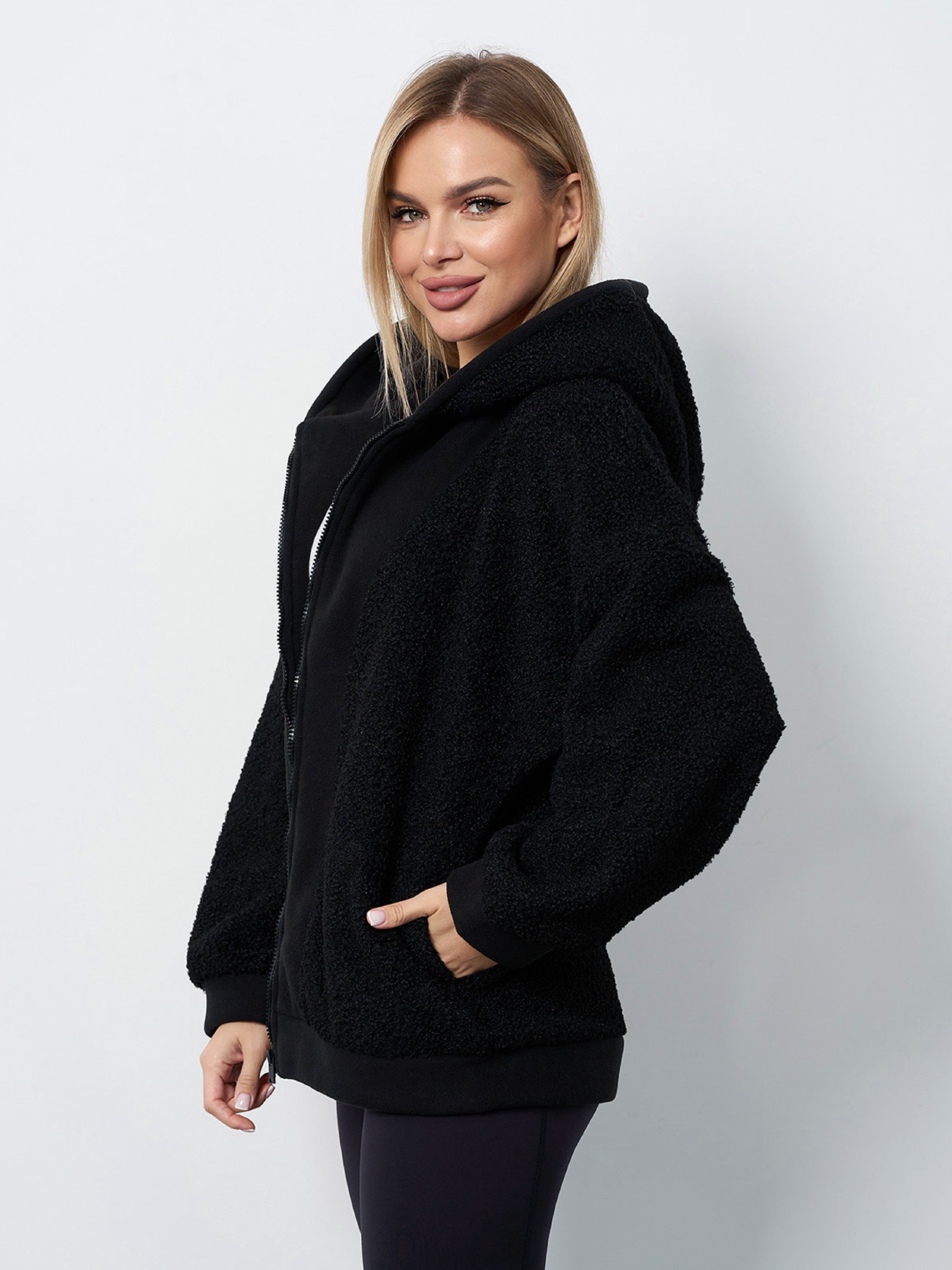 Худи ISSA Plus модель 15407_черный Фото