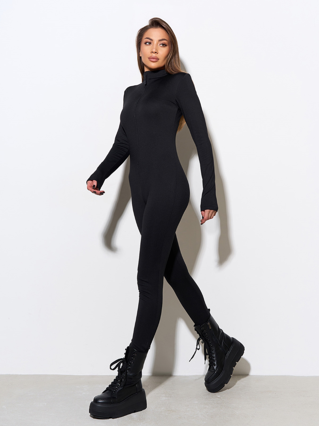 Комбинезон с утеплителем ISSA Plus модель 15409_черный Фото