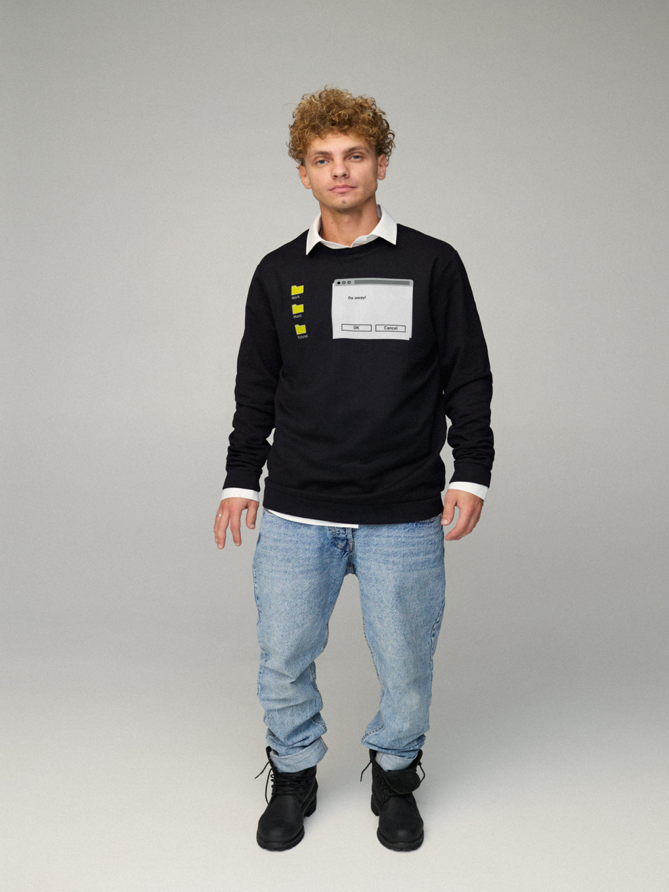 Світшот YAPPI модель BSMB30033 Фото