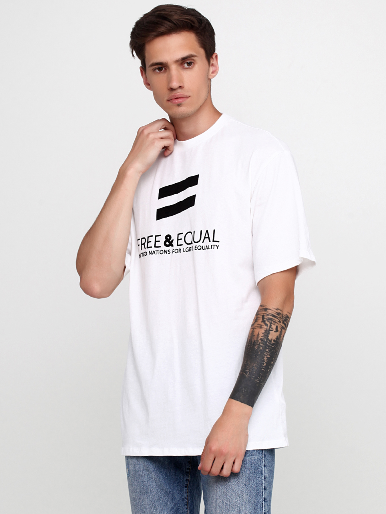 Футболка H&M модель 6564878RP2_белый Футболка H&M модель 6564878RP2_белый Фото