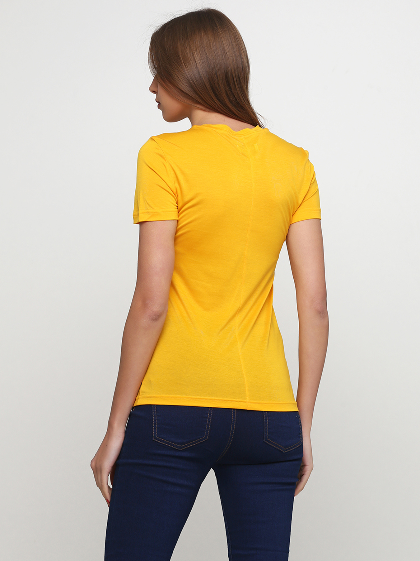 Футболка модель 5358837RP12_Желтый Фото