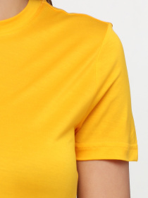 Футболка Weekday модель 5358837RP12_Желтый Футболка Weekday модель 5358837RP12_Желтый Фото