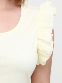 Футболка H&M модель 5705306RP21_лимонный Фото