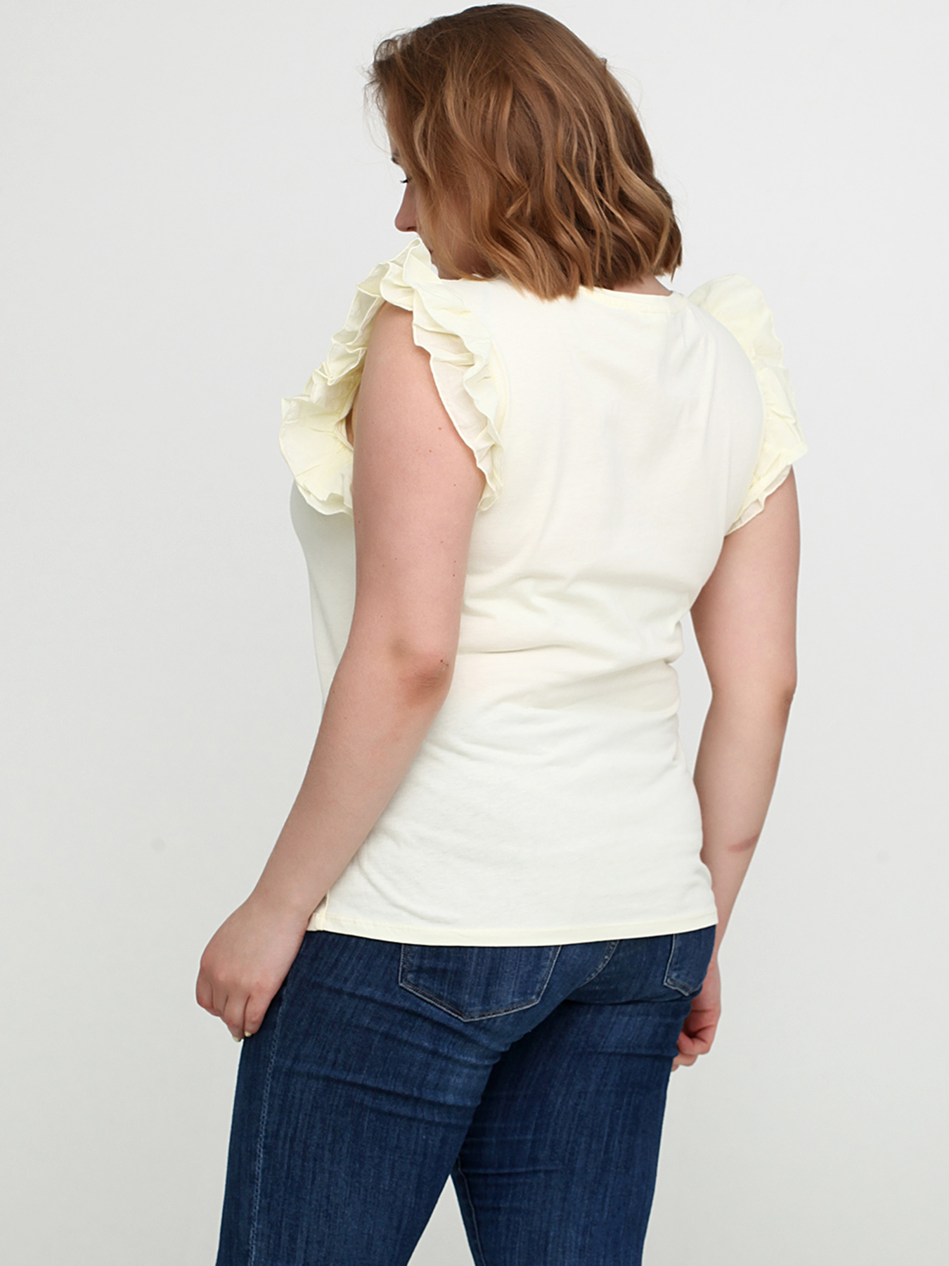 Футболка H&M модель 5705306RP21_лимонный Фото