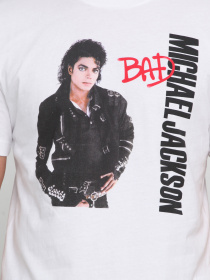 Футболка H&M модель 12-7625839_белый с принтом Фото