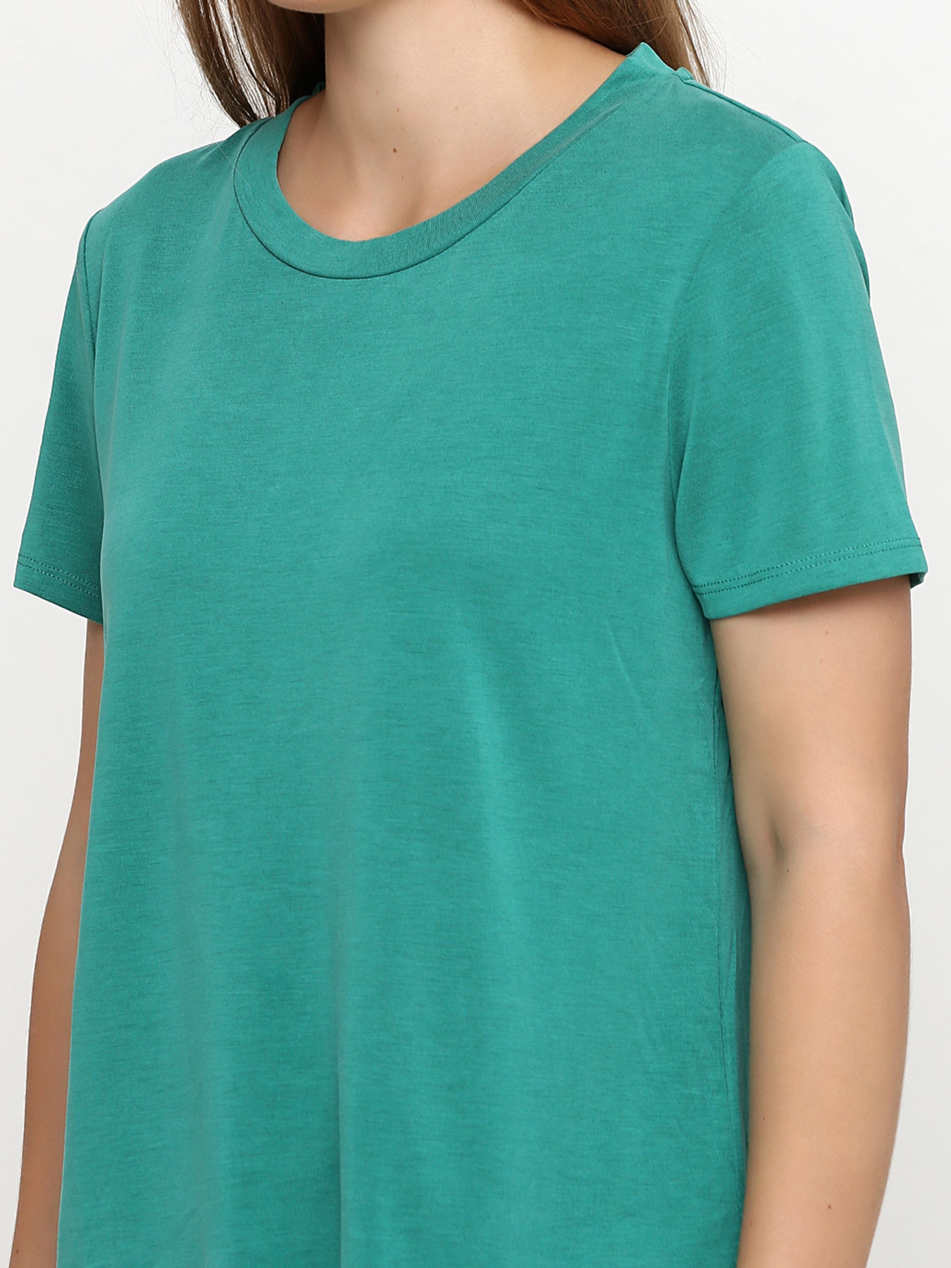 Футболка Monki модель 4629657RP2_зеленый Фото