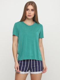 Футболка Monki модель 4629657RP2_зеленый Фото