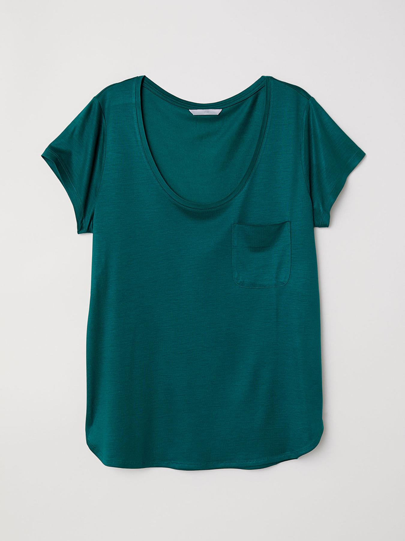 Футболка H&M модель 5486137RP3_Зеленый Фото