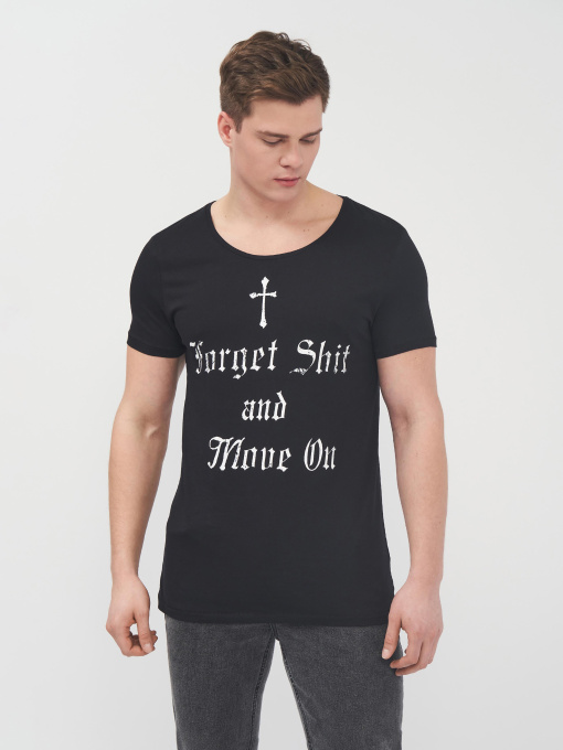 Футболка H&M модель 2195109bar_Черный Фото