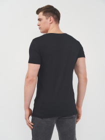 Футболка H&M модель 2195109bar_Черный Фото