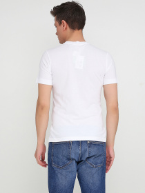 Футболка H&M модель 5099376RP21_белый с принтом Фото