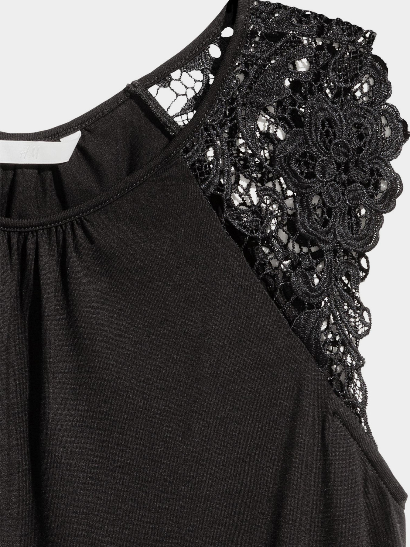 Майка H&M модель 5099586RP1_Черный Фото