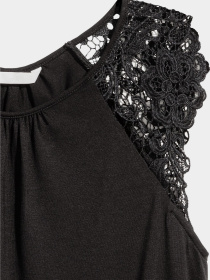 Майка H&M модель 5099586RP1_Черный Фото