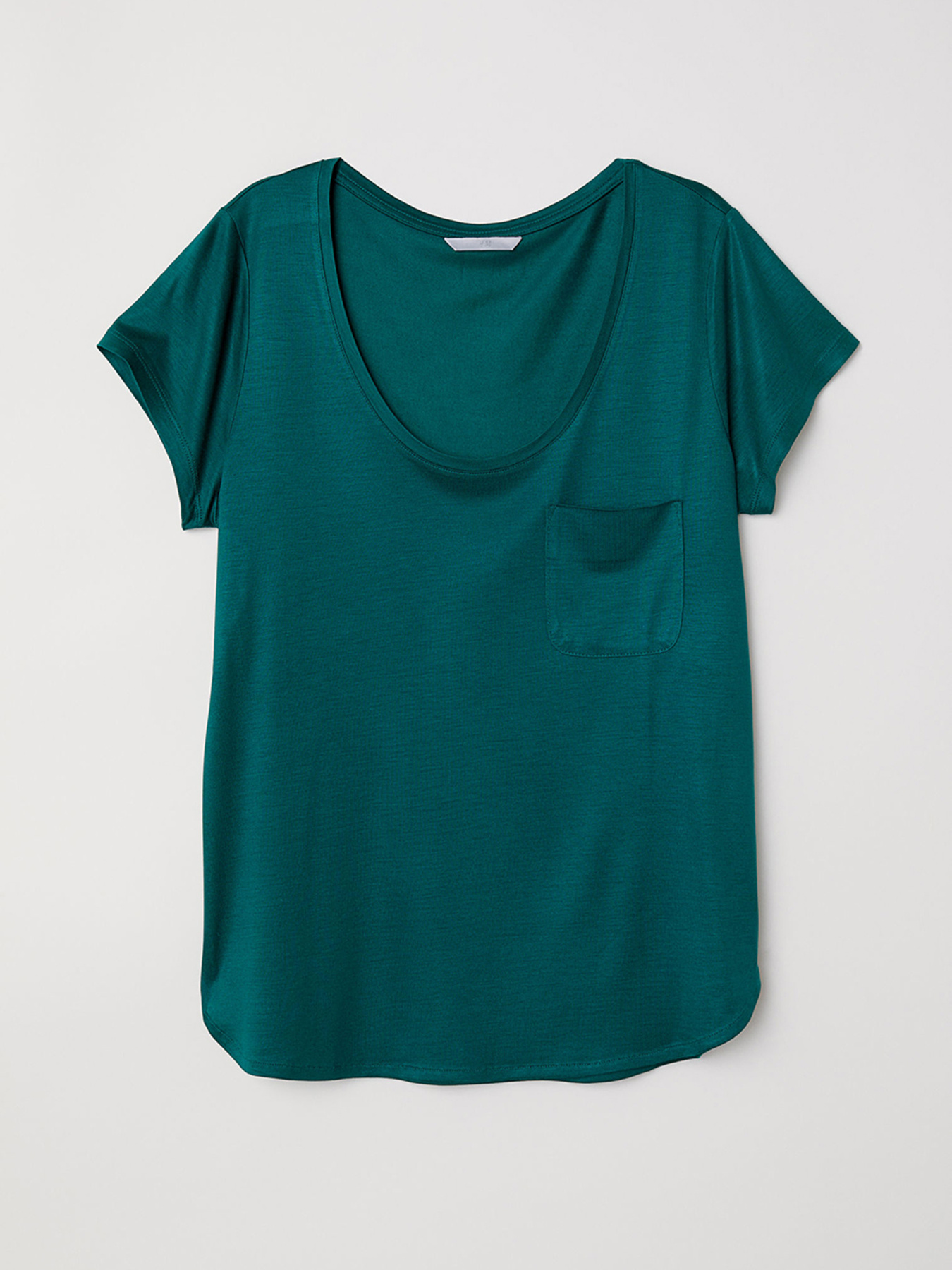 Футболка H&M модель 2F5486137_зеленый Фото