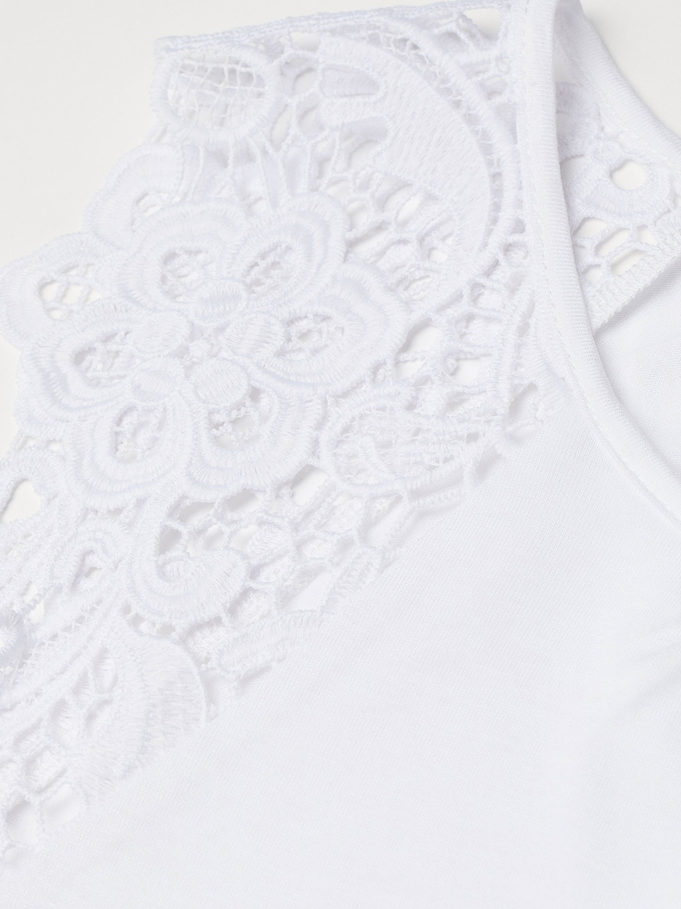 Майка H&M модель 7814610log_Белый Фото