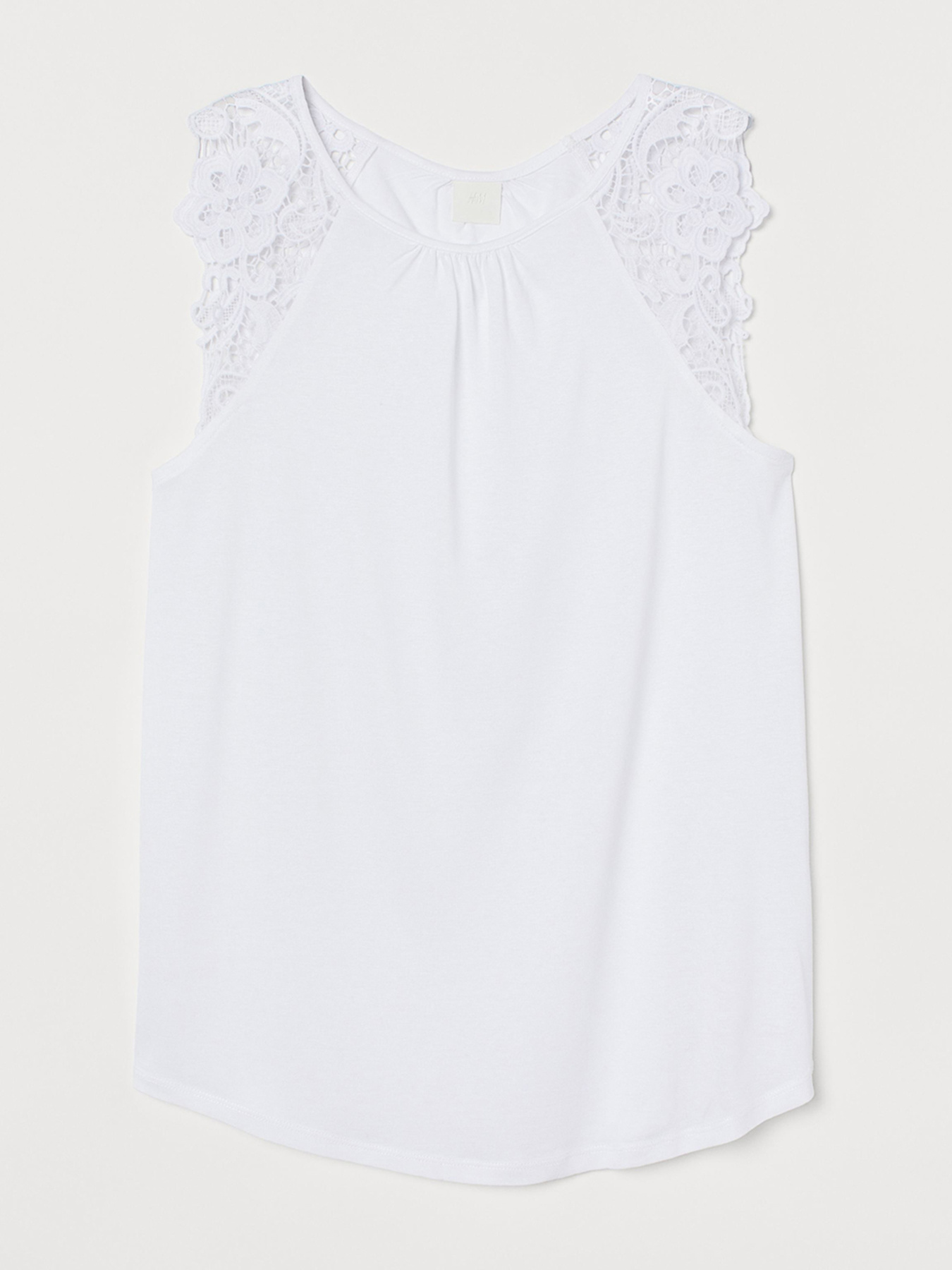 Майка H&M модель 7814610log_Белый Фото