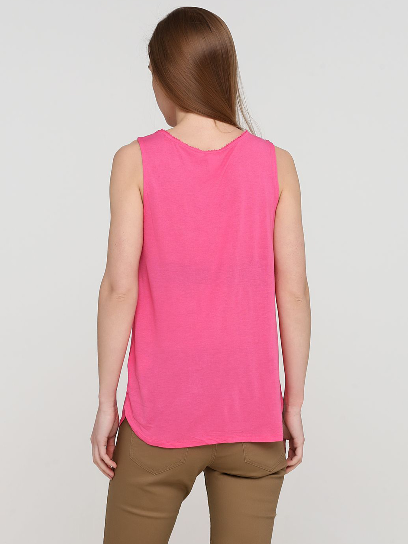 Майка H&M модель 4589195RP1_розовый Фото