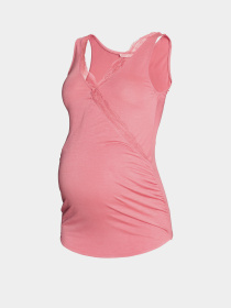 Майка H&M модель 5548355RP21_винтажный-розовый Фото