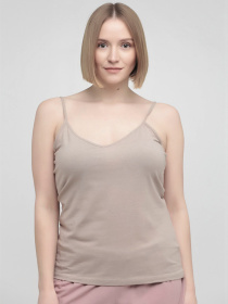 Майка H&M модель 9033090abr_Серо-бежевый Фото