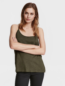 Майка H&M модель 2007276RP11_хаки Фото